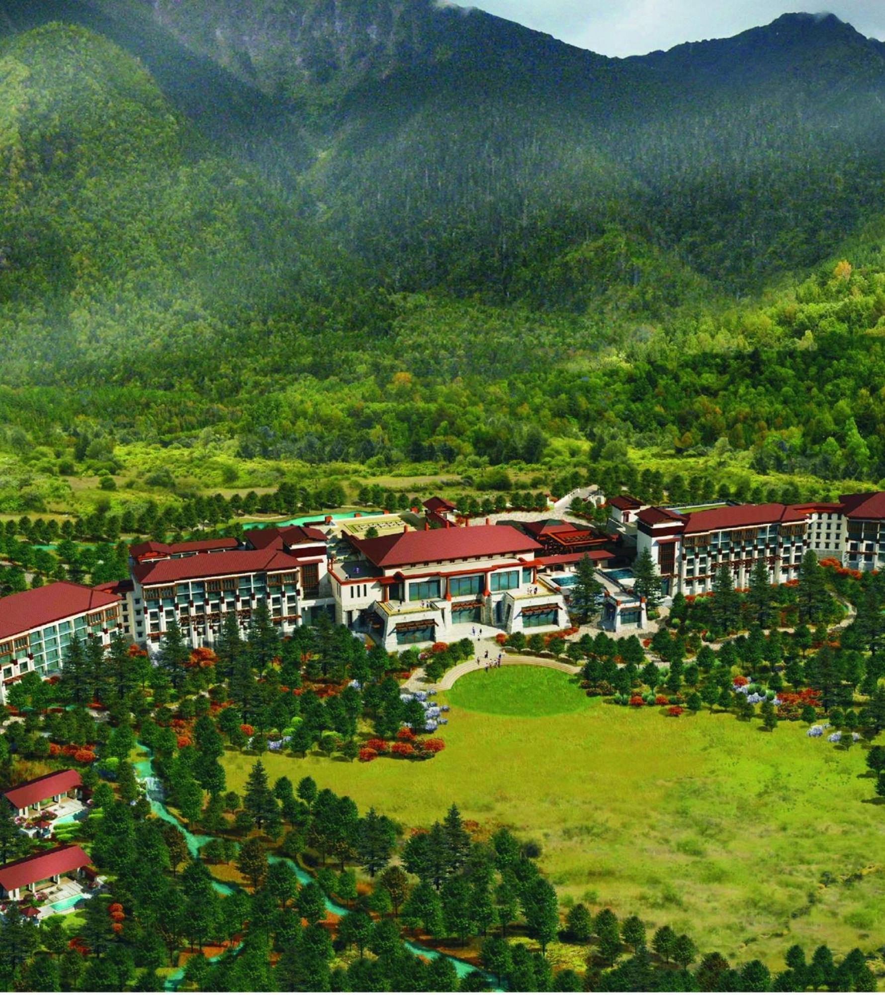 Hilton Linzhi Resort Ньингчи Экстерьер фото